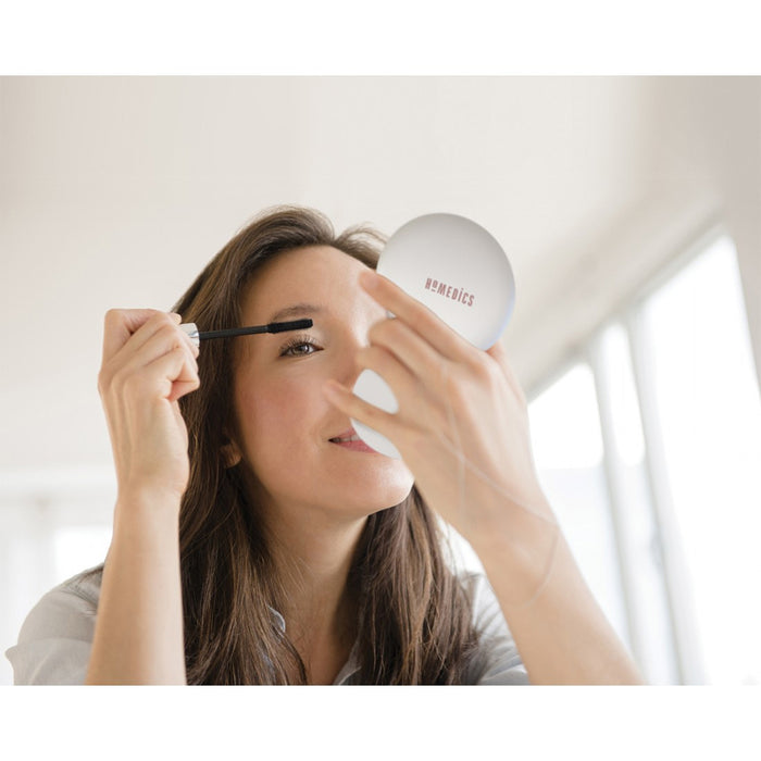 Homedics Pretty & Powerful 3000mAh Power Bank - Pearl | MIR-150CG-EU from Homedics - DID Electrical
