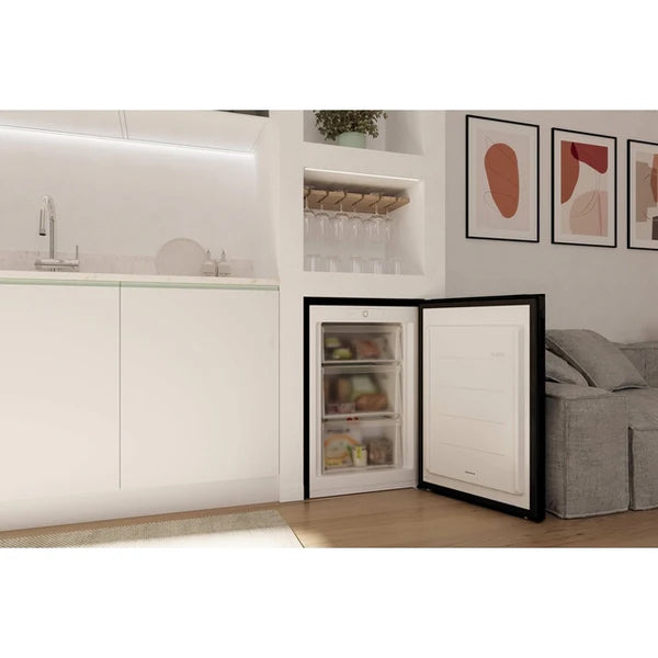 Hoover H-Freeze 300 90L Low Frost Undercounter Freezer - Black | HONUQ2L58EBK from Hoover - DID Electrical