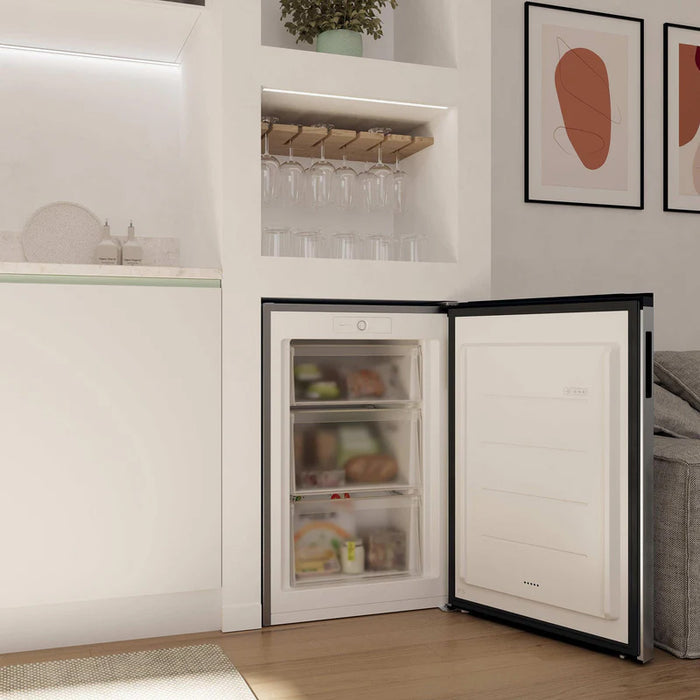 Hoover H-Freeze 300 90L Low Frost Undercounter Freezer - Silver | HONUQ2L58EXK from Hoover - DID Electrical