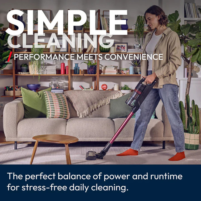 Hoover HF1 MAX Bagless Cordless Vacuum Cleaner - Magenta | HF1M10H from Hoover - DID Electrical