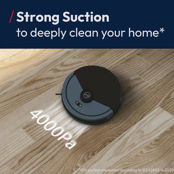 Hoover Hydro Robot Vacuum Cleaner and Mop - Metallic Harbor Blue | HG430H from Hoover - DID Electrical
