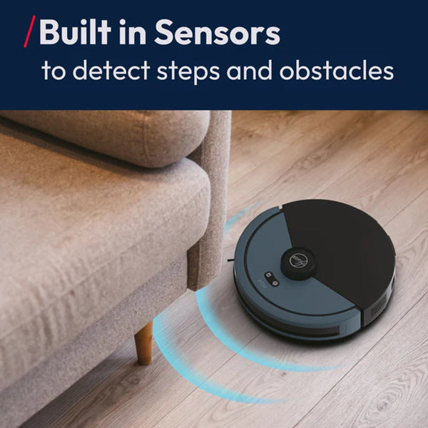 Hoover Hydro Robot Vacuum Cleaner and Mop - Metallic Harbor Blue | HG430H from Hoover - DID Electrical