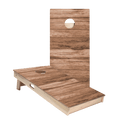 Horizontal Barn Wood Star Cornhole Boards - ACA - 000382 | American Cornhole Association
