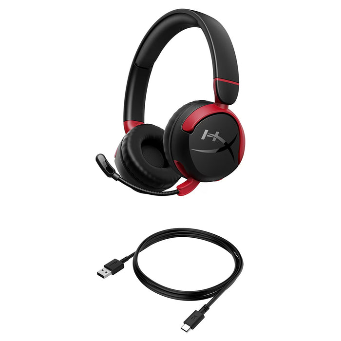 HyperX Cloud Mini On-Ear Wireless Gaming Headset - Black | 259-7G8F1AA from HyperX - DID Electrical
