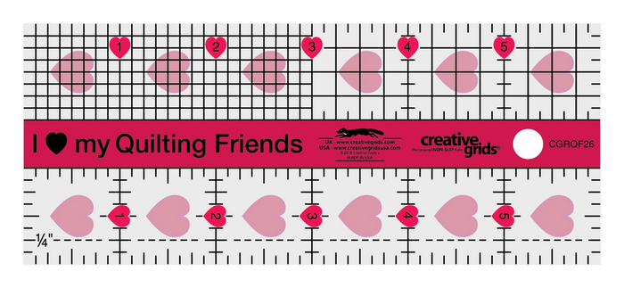 I Love My Quilt Friends Mini R