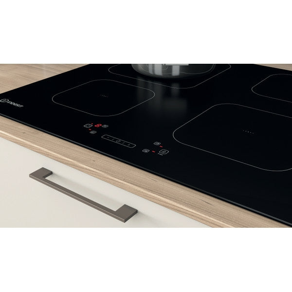Indesit 60CM 4 Zone Induction Glass Ceramic Hob - Black | IS83Q60NE from Indesit - DID Electrical