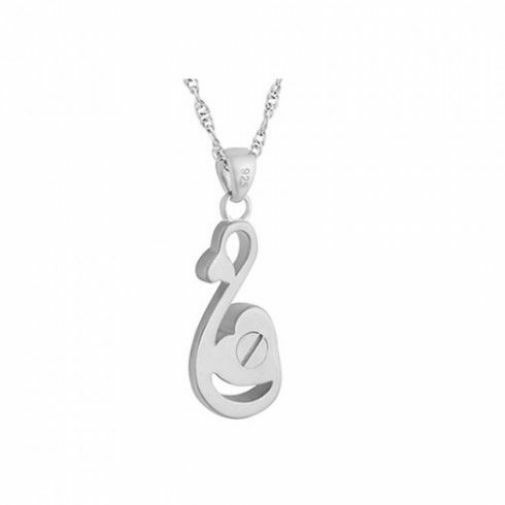 Infinity Love Stainless Steel Pendant/Necklace Funeral Cremation Urn for Ashes