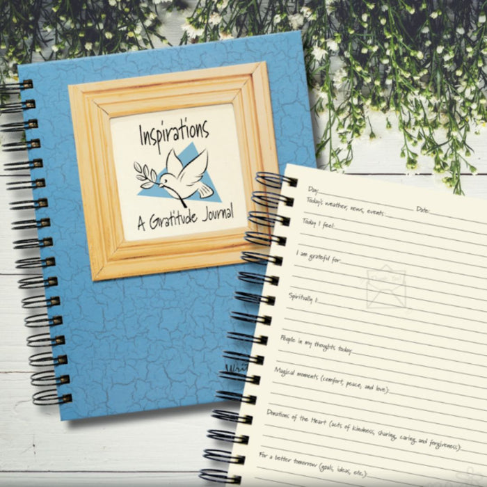 Inspirations – A Gratitude Journal – Light Blue