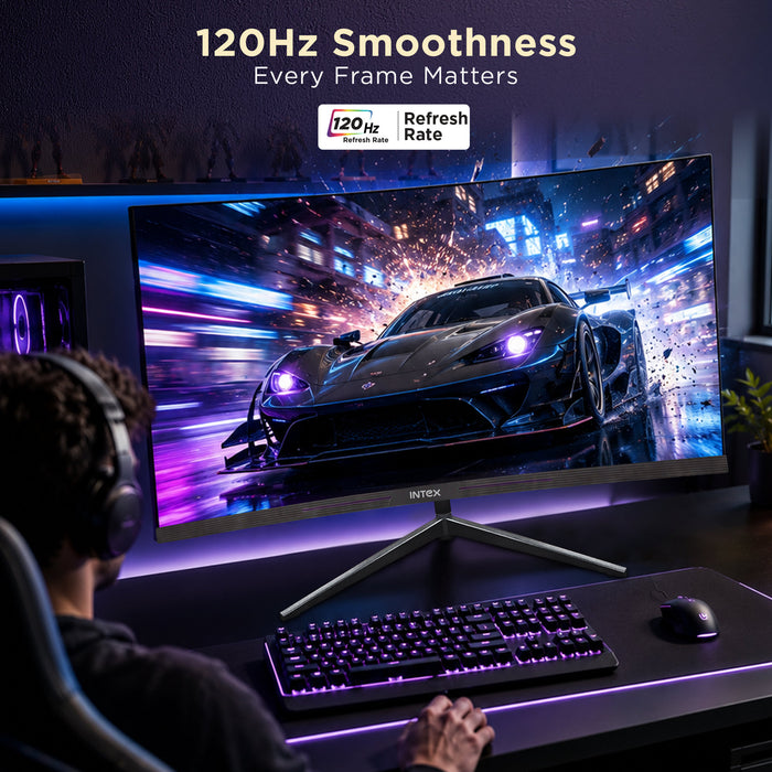 INTEX 27 Inch Curved Monitor