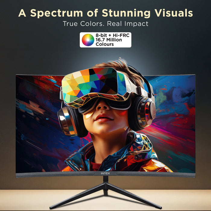 INTEX 27 Inch Curved Monitor