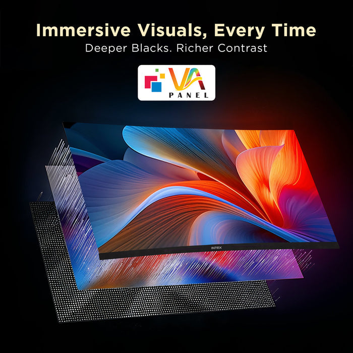 INTEX 27 Inch Curved Monitor