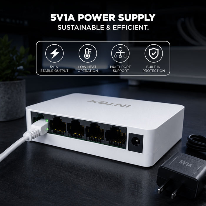 Intex 5-Port Ethernet Switch