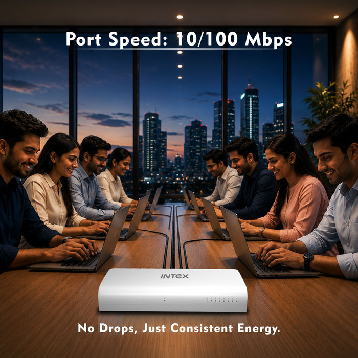 Intex 8-Port Ethernet Switch