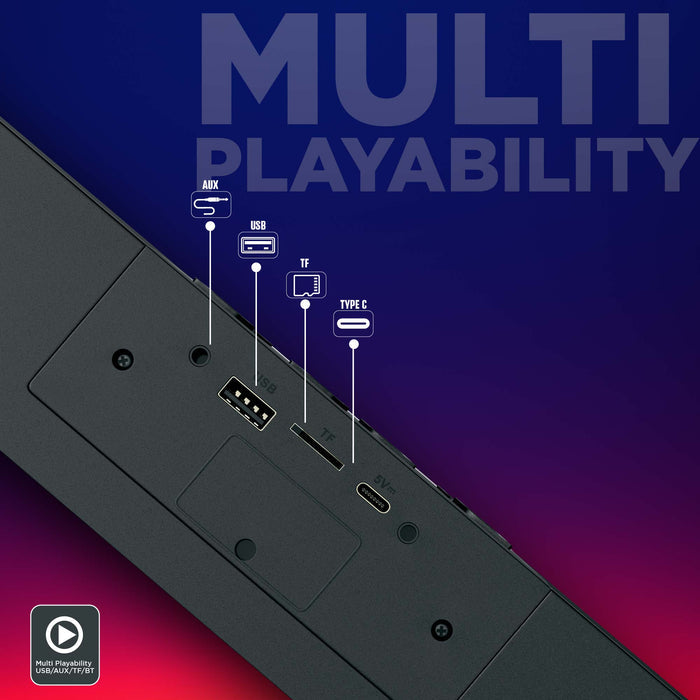 Intex Beast Pro 20X Soundbar 20W Powerful Sound