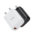 Intex Bolt Quick 20W QC Fast Charger - Black, White