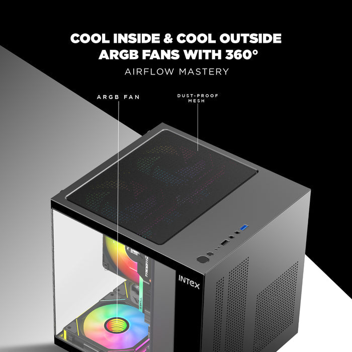 Intex Crux Computer Gaming Case