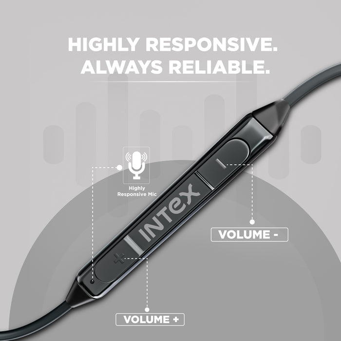 Intex Echo Wired In-Ear Earphones with Mic