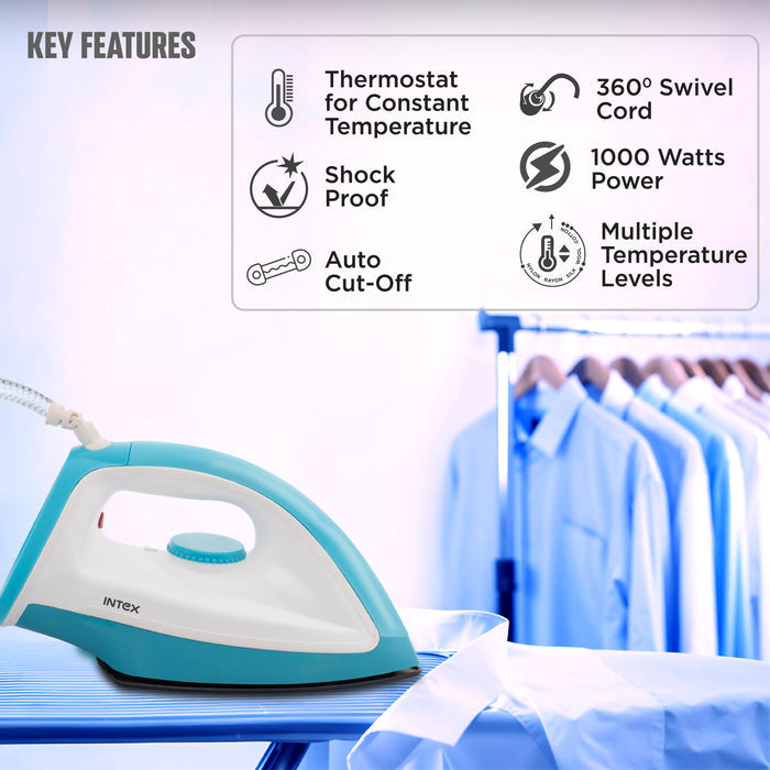 Intex GlideX Ease Dry Iron 1000W