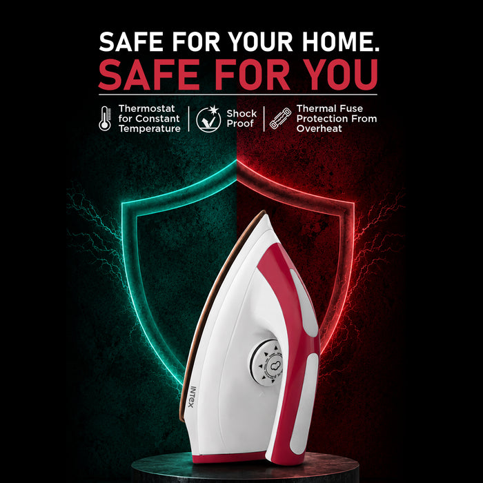 Intex GlideX Glow Dry Iron 1000W