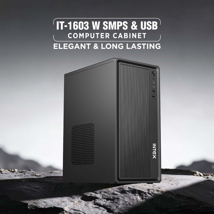 INTEX IT-1603 W SMPS & USB Computer Cabinet