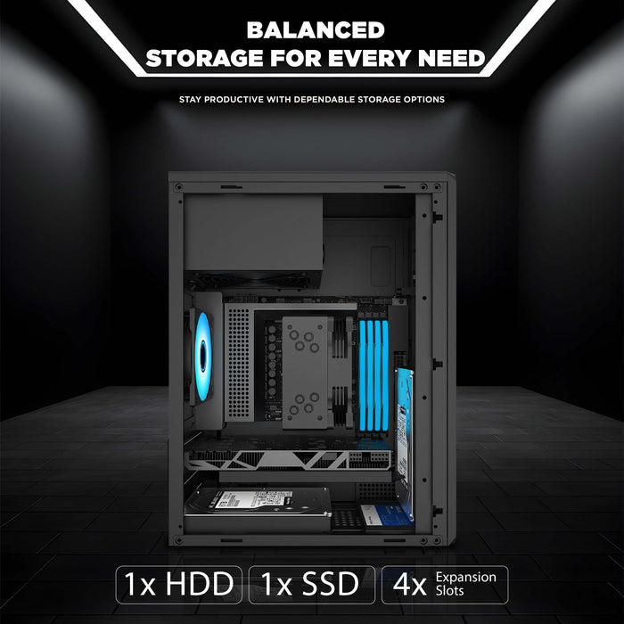 INTEX IT-1603 W SMPS & USB Computer Cabinet