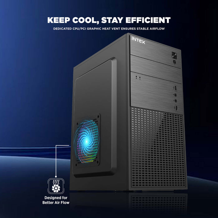 INTEX IT-1605 W SMPS & USB Computer Cabinet