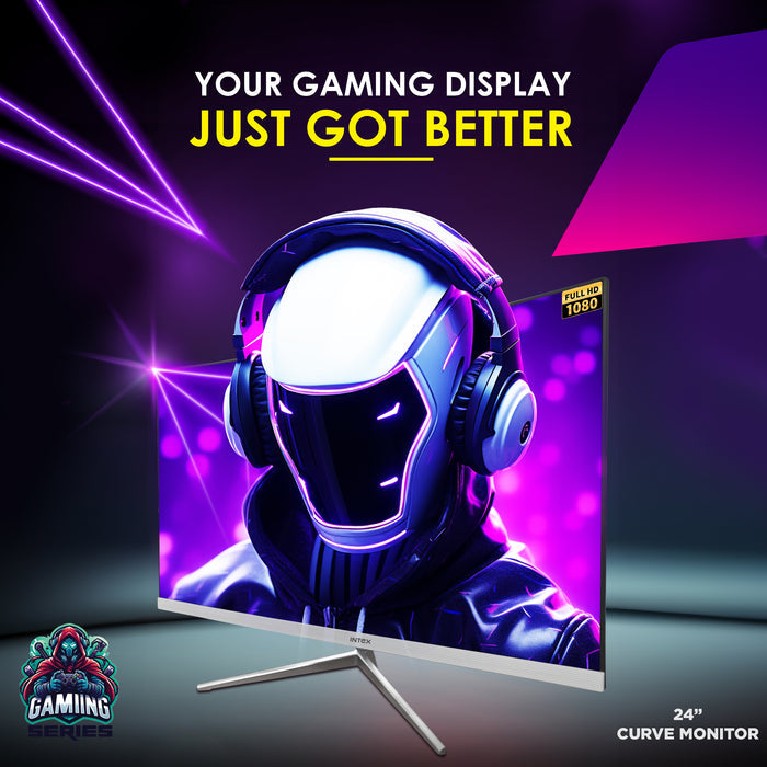 Intex IT-1702 24" Curved Full HD Gaming Monitor