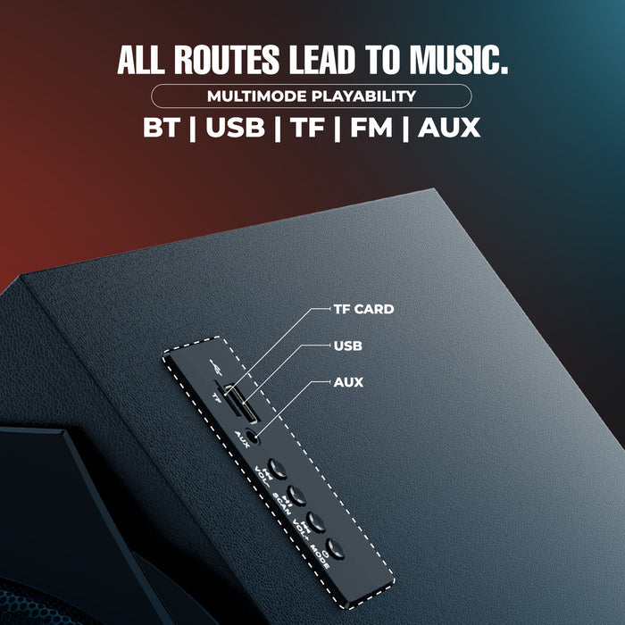 Intex Roar 1300 Multimedia Speaker System with Bluetooth