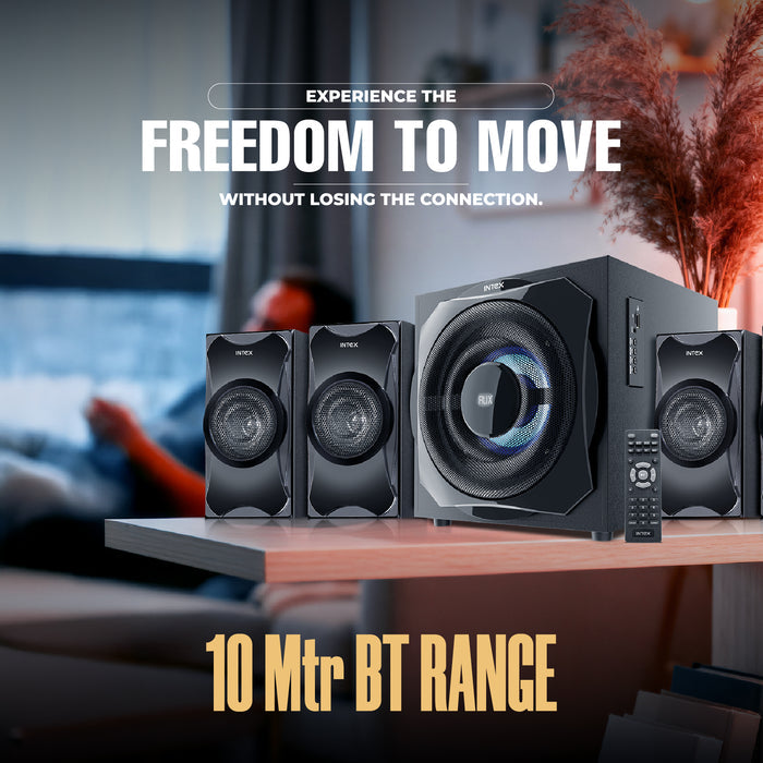 Intex Roar 1300 Multimedia Speaker System with Bluetooth