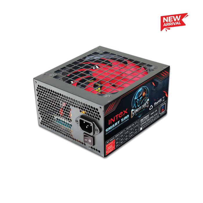 INTEX SMPS Smart 500 Power Supply – Desktop PSU