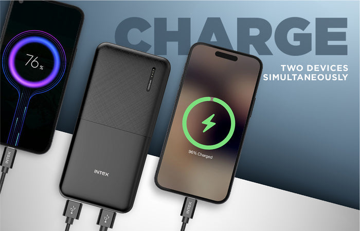 Intex Strong Rhino 10K Poly Power Bank - 10000mAh