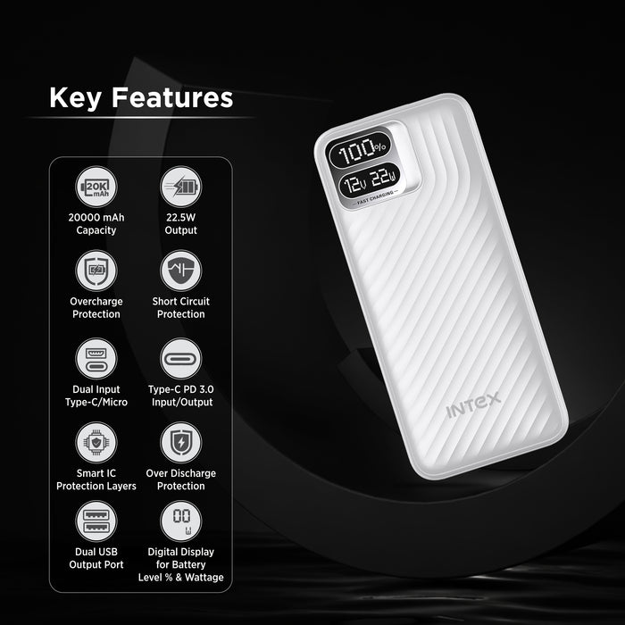 Intex Strong Storm 20K Poly Power Bank