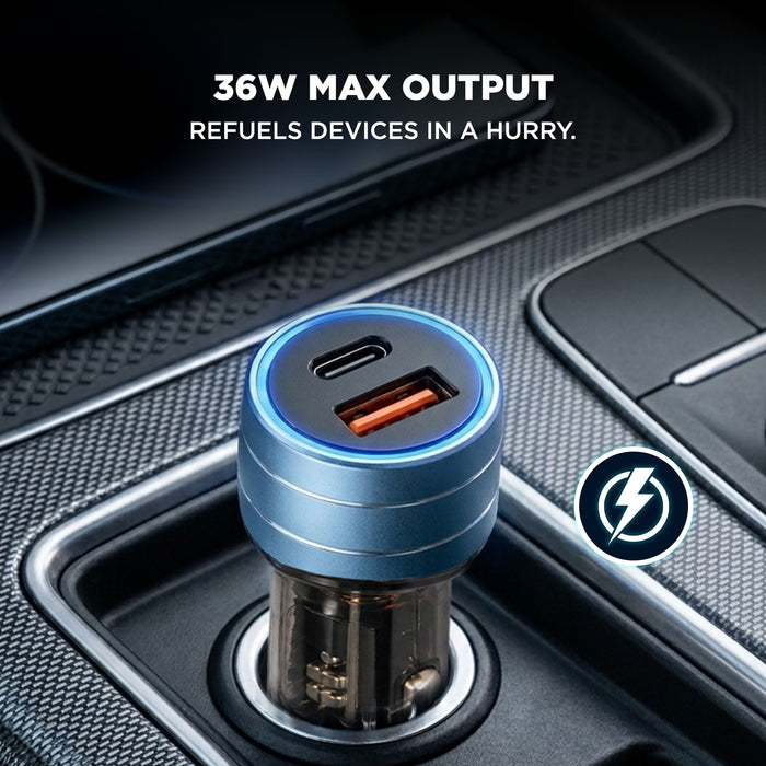 Intex Swift 36W QCPD Car Charger