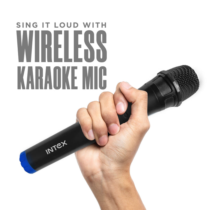 Intex Thriller 1000 | Trolley Speaker (100W Power & 3 Hours of Playback)