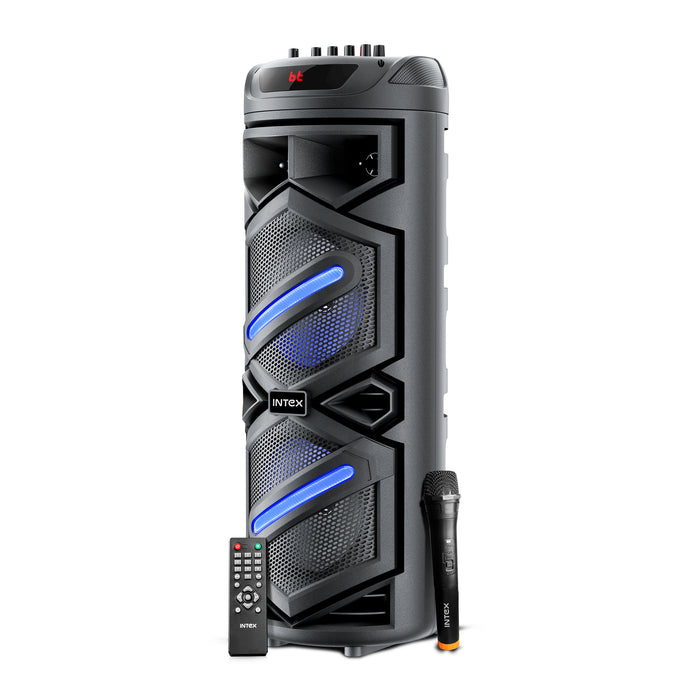 Intex Thriller 1100 | Trolley Speaker (110W Power & 3 Hours of Playback)