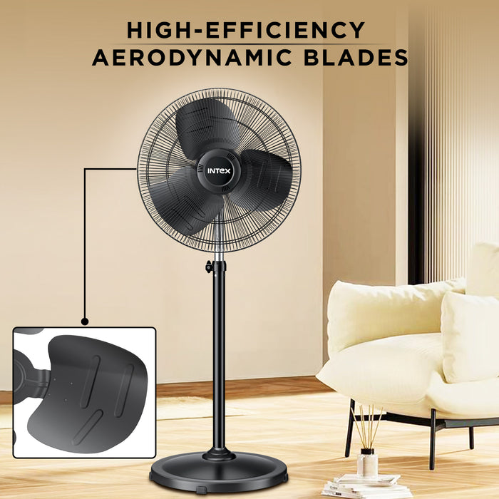 Intex Turbo Jet 500mm Farrata Pedestal Fan