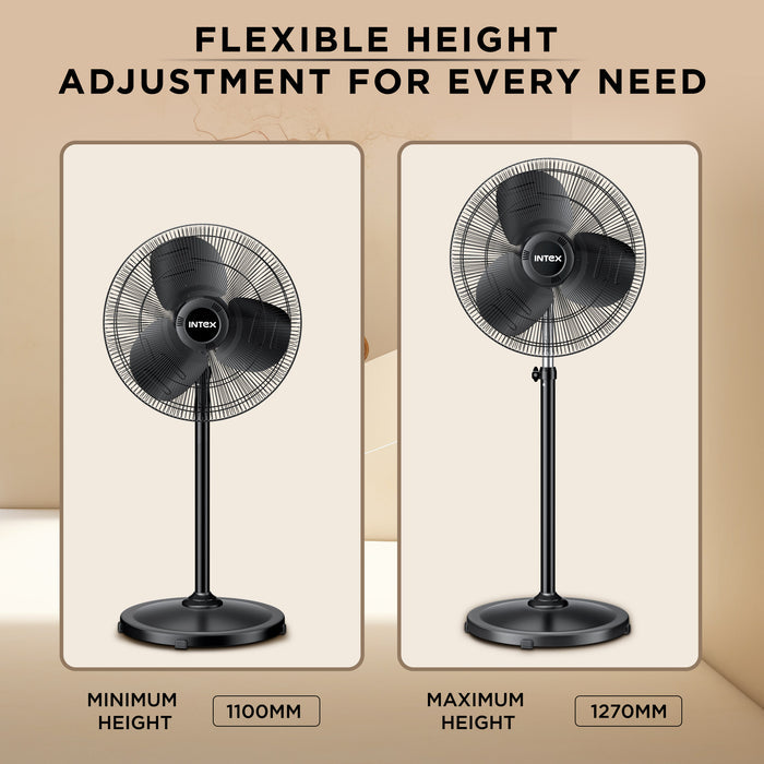 Intex Turbo Jet 500mm Farrata Pedestal Fan