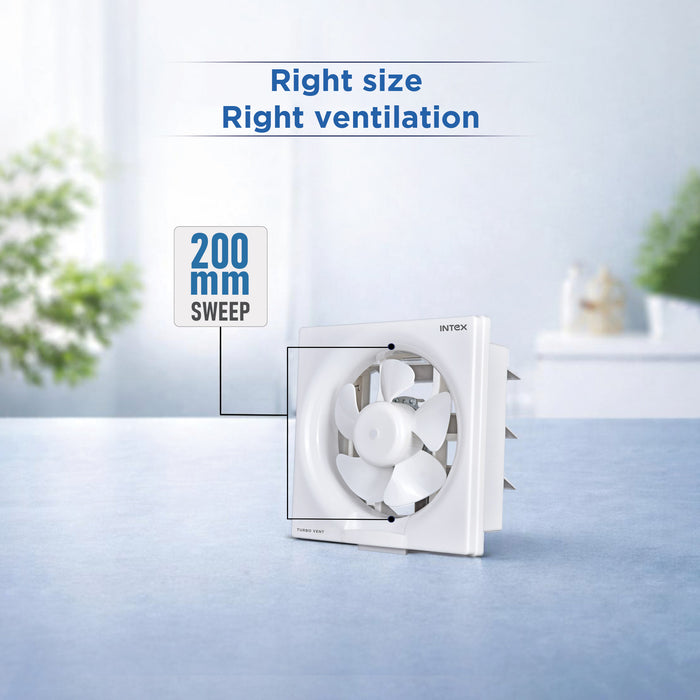 Intex Turbo Vent Exhaust Fan 200mm
