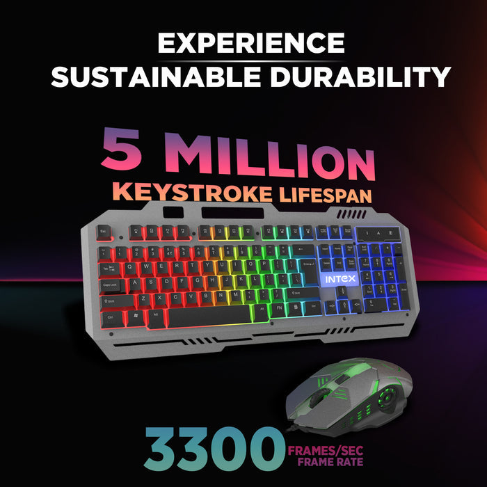 Intex Wired Gaming Pro Combo - Keyboard & Mouse