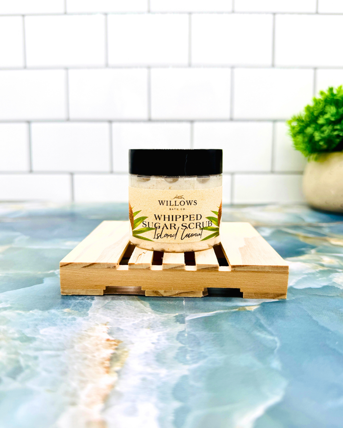Island Coconut Whipped Sugar Scrub