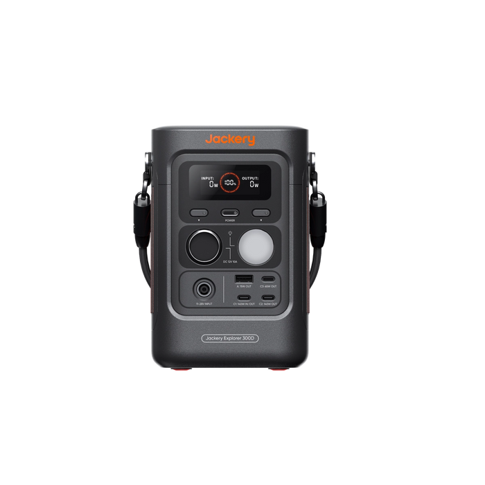 Jackery Explorer 300D Portable Power Station - Black & Orange | 263-21-0001-000356