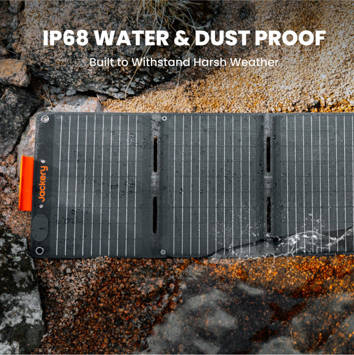 Jackery SolarSaga 40W Mini Solar Panel - Black & Orange | 263-21-0002-000056