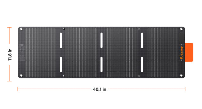 Jackery SolarSaga 40W Mini Solar Panel - Black & Orange | 263-21-0002-000056
