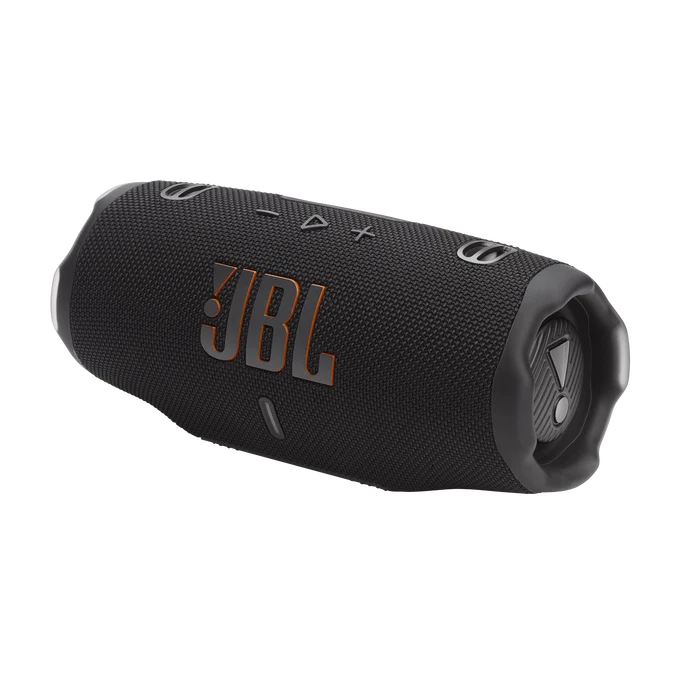 JBL Charge 6 Portable Bluetooth Speaker - Black | JBLCHARGE6BLK from JBL - DID Electrical