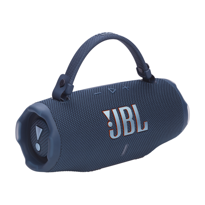 JBL Charge 6 Portable Bluetooth Speaker - Blue | JBLCHARGE6BLU from JBL - DID Electrical