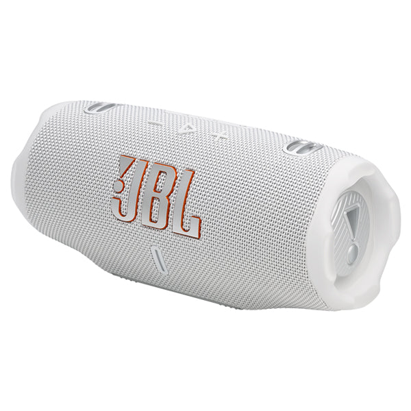 JBL Charge 6 Portable Bluetooth Speaker - White | JBLCHARGE6WHT from JBL - DID Electrical