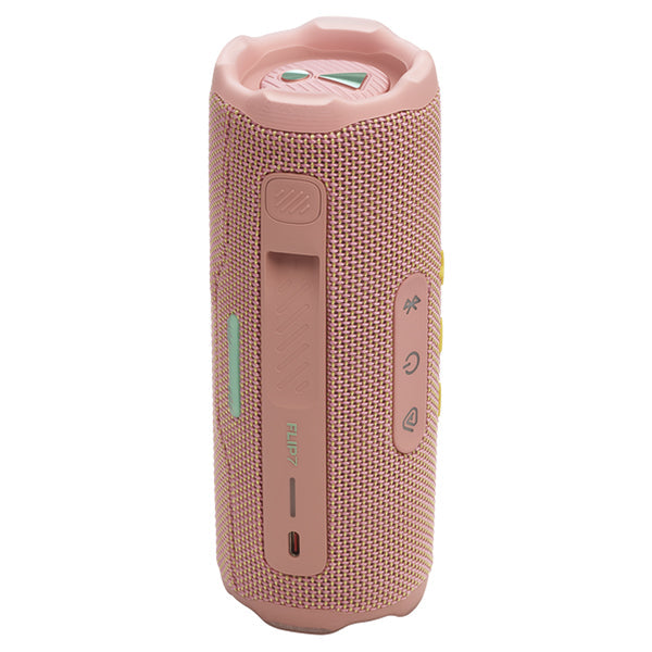 JBL Flip 7 Portable Bluetooth Speaker - Pink | JBLFLIP7PINK from JBL - DID Electrical