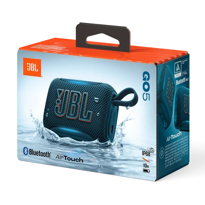 JBL Go 5 Portable Bluetooth Speaker - Blue | JBLGO5BLU