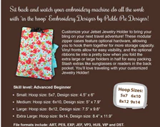 Jetset Jewelry Holders Design Card