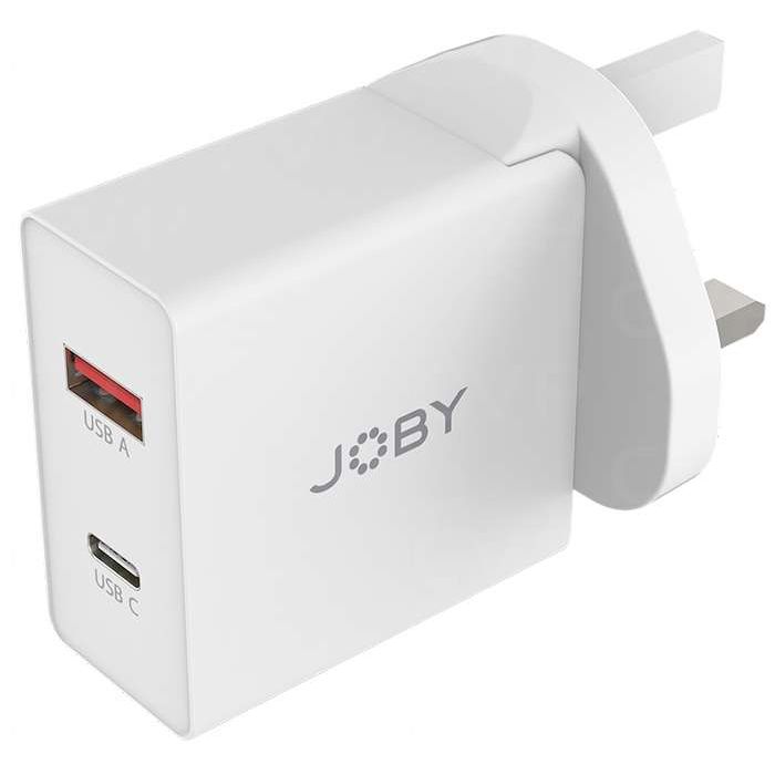 Joby 35W Dual Power Wall Adapter - White | JB01807-BWW from Joby - DID Electrical